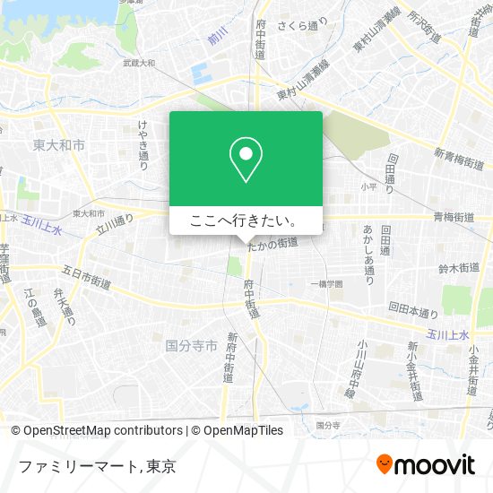 ファミリーマート地図