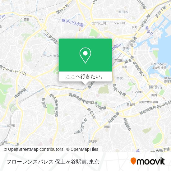 フローレンスパレス 保土ヶ谷駅前地図