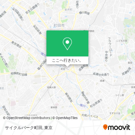 サイクルパーク町田地図