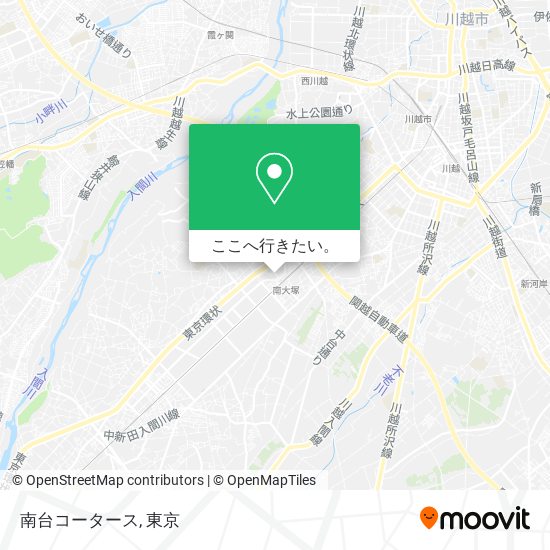 南台コータース地図