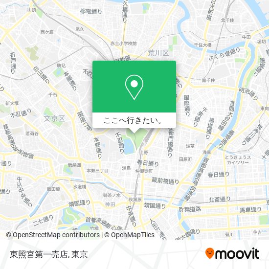 東照宮第一売店地図