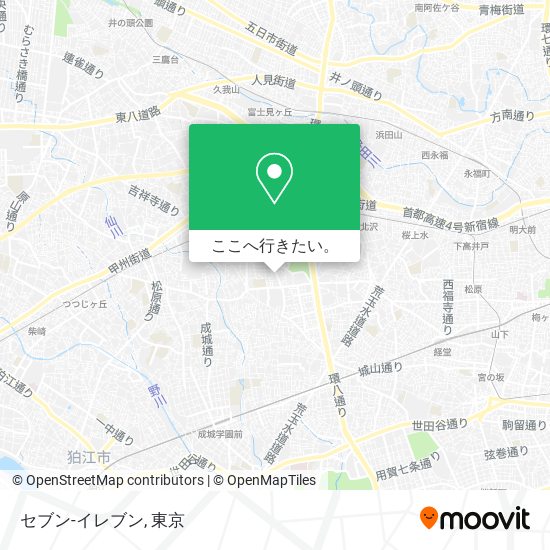 セブン-イレブン地図