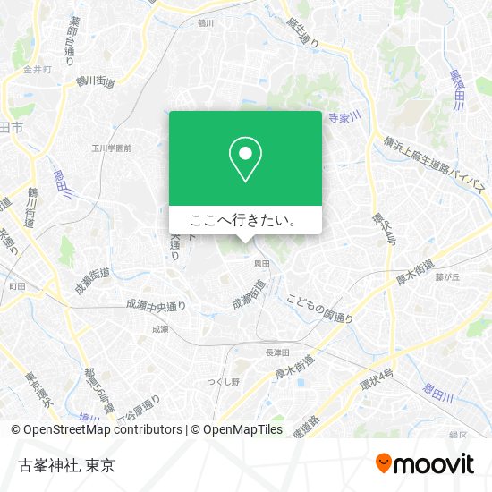 古峯神社地図