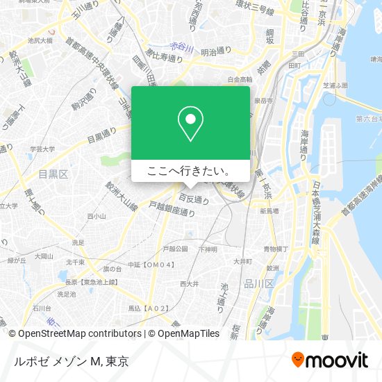 ルポゼ メゾン M地図
