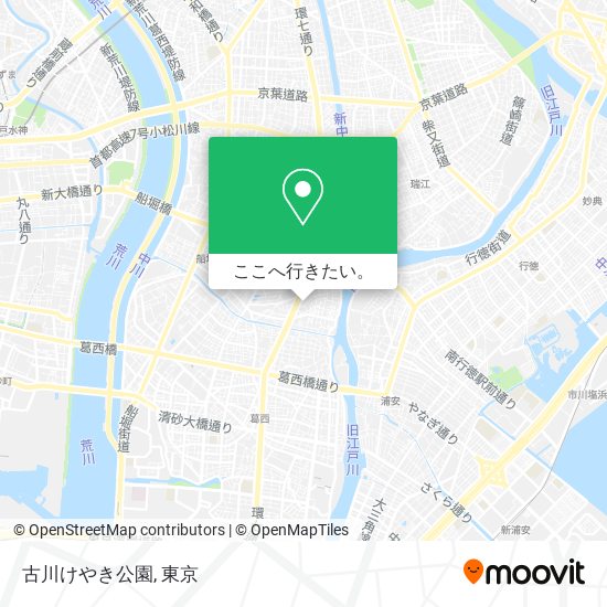 古川けやき公園地図