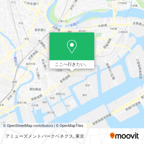 アミューズメントパークベネクス地図