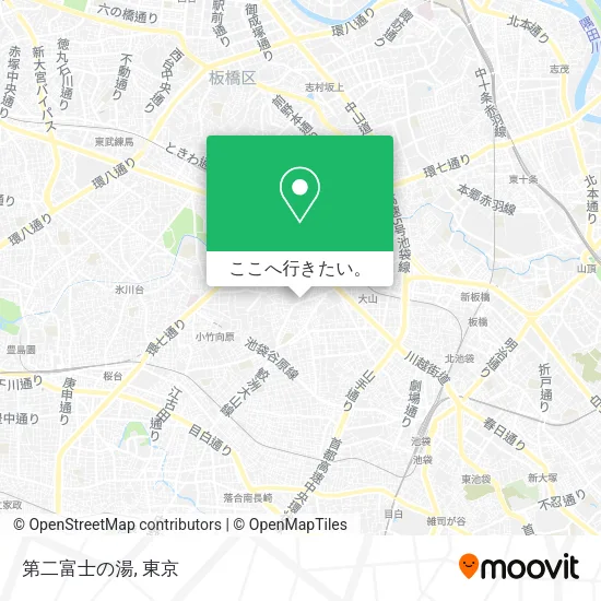 第二富士の湯地図