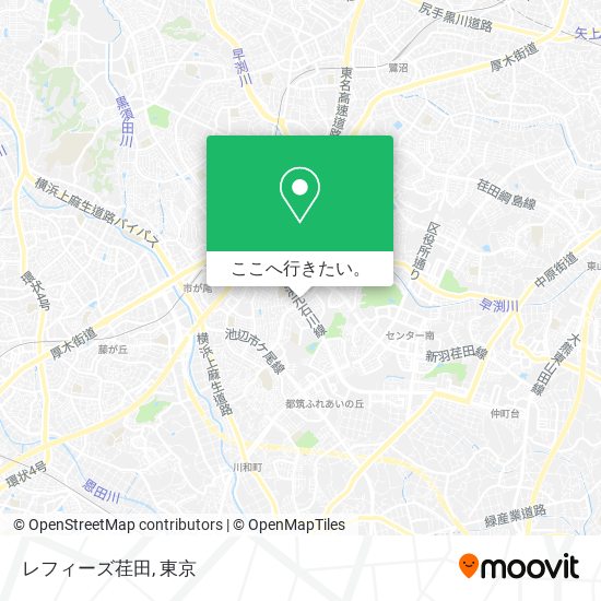 レフィーズ荏田地図