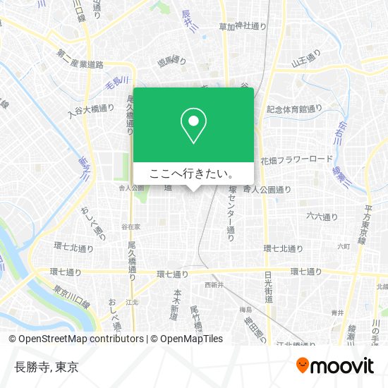 長勝寺地図