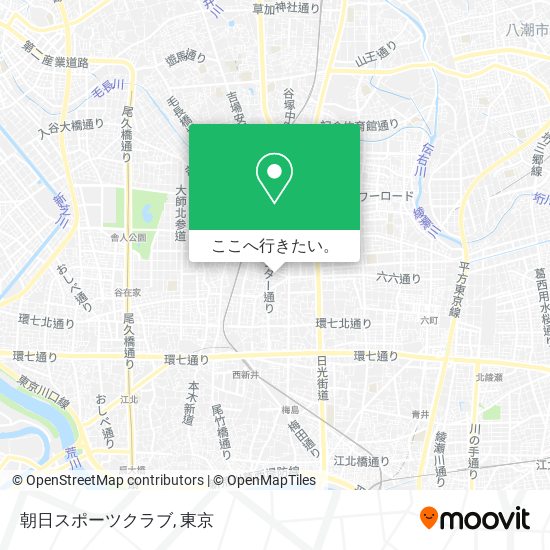 朝日スポーツクラブ地図