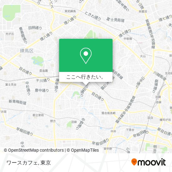 ワースカフェ地図