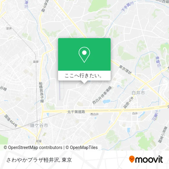 さわやかプラザ軽井沢地図