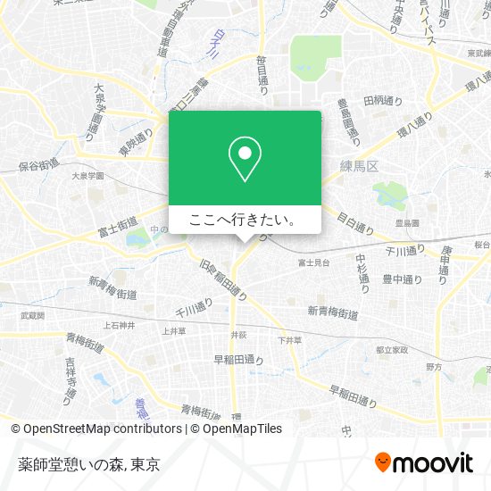 薬師堂憩いの森地図