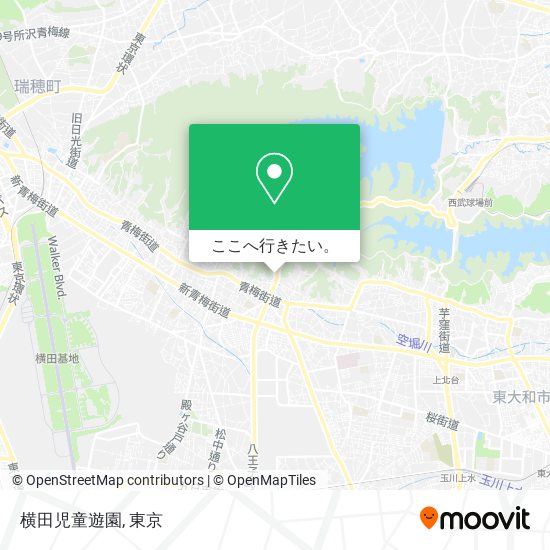 横田児童遊園地図