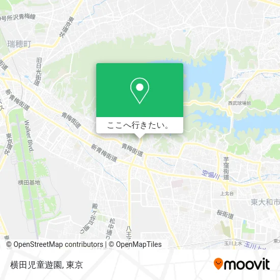 横田児童遊園地図