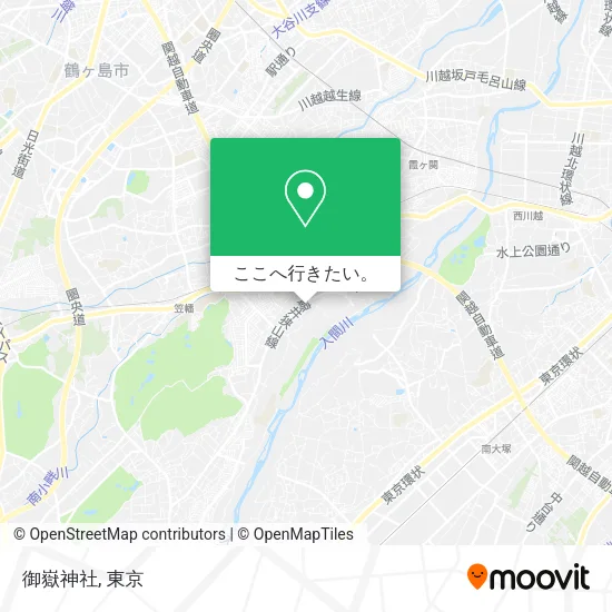 御嶽神社地図