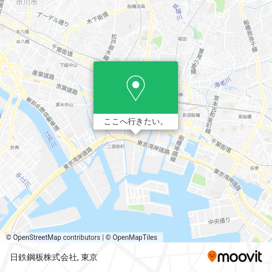 日鉄鋼板株式会社地図