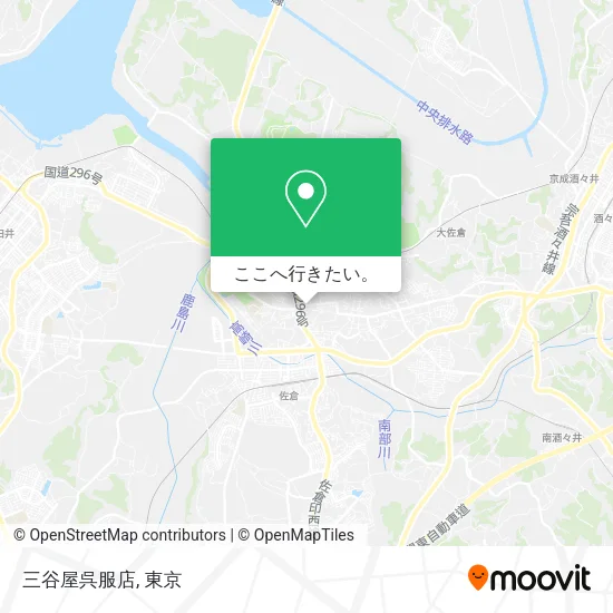 三谷屋呉服店地図