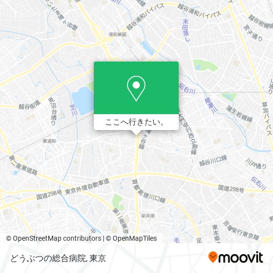 どうぶつの総合病院地図