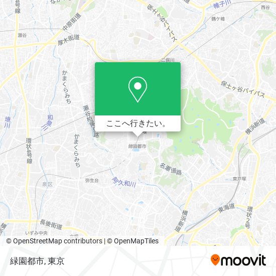 緑園都市地図