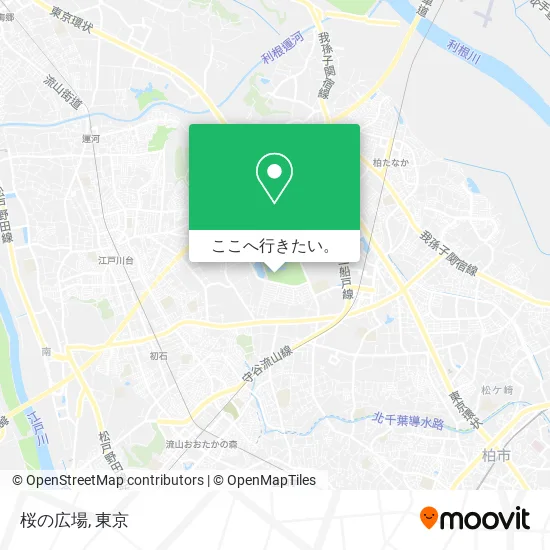 桜の広場地図