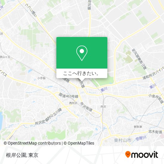 根岸公園地図