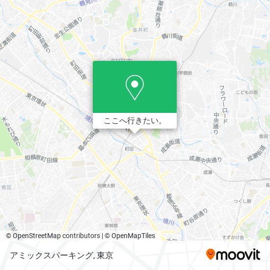 アミックスパーキング地図