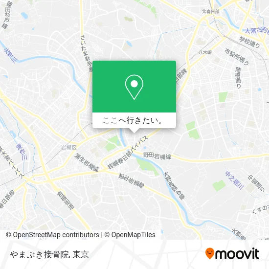 やまぶき接骨院地図