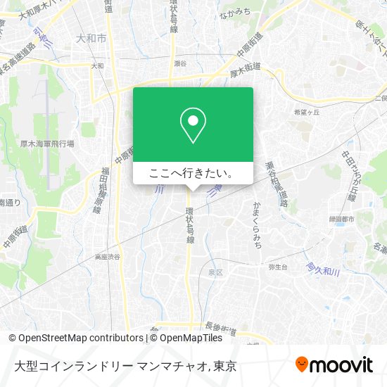 大型コインランドリー マンマチャオ地図