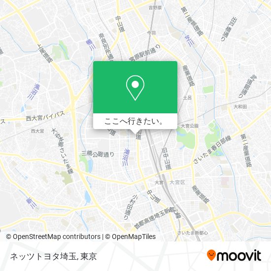 ネッツトヨタ埼玉地図