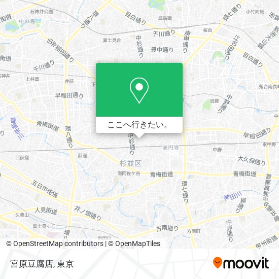 宮原豆腐店地図