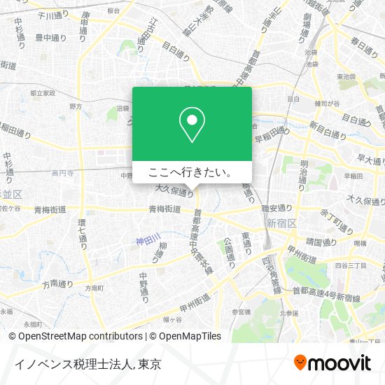 イノベンス税理士法人地図