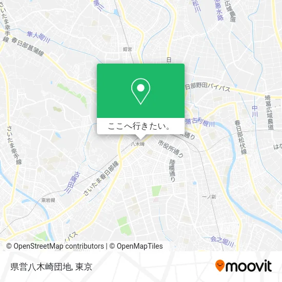 県営八木崎団地地図