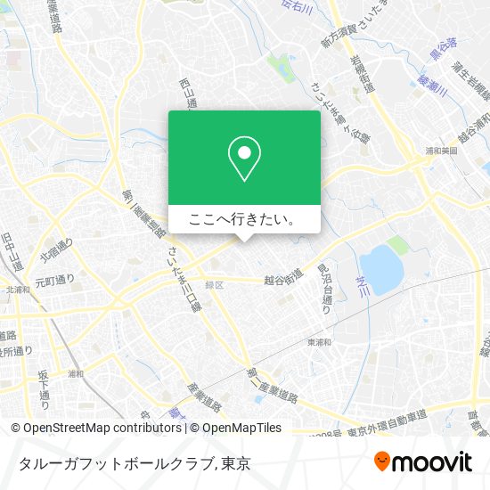 タルーガフットボールクラブ地図