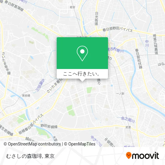 むさしの森珈琲地図