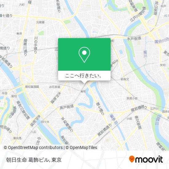 朝日生命 葛飾ビル地図