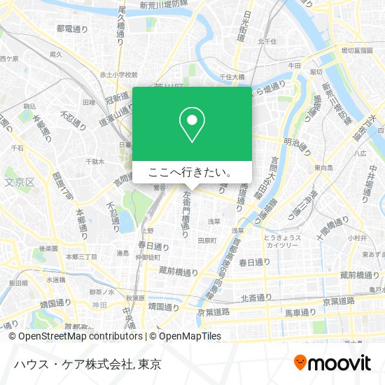 ハウス・ケア株式会社地図