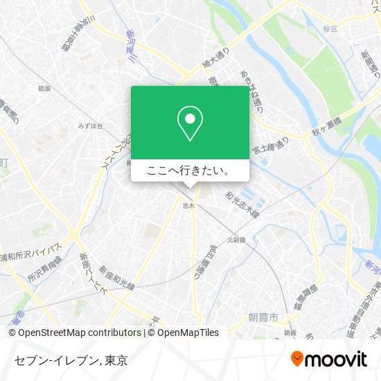 セブン-イレブン地図