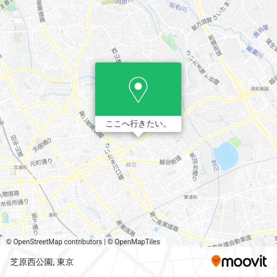 芝原西公園地図