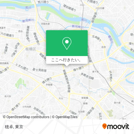 穂卓地図
