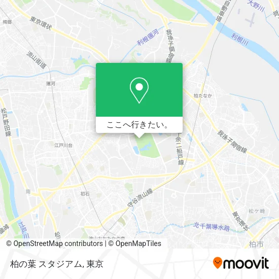 柏の葉 スタジアム地図