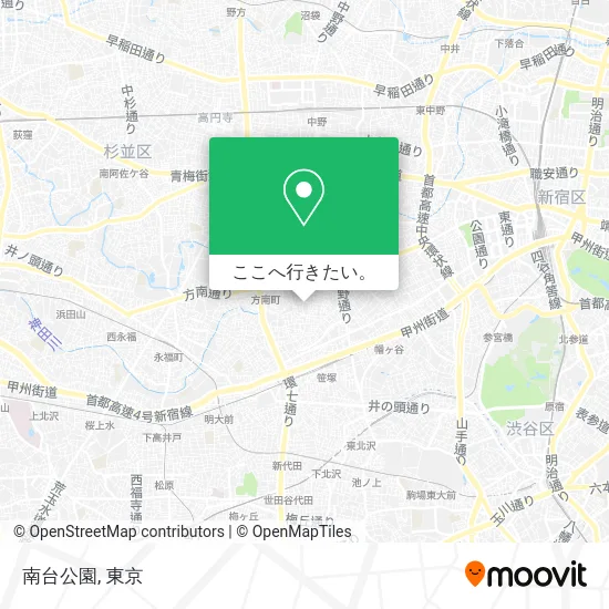 南台公園地図