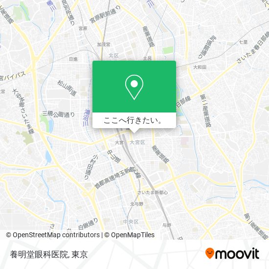 養明堂眼科医院地図