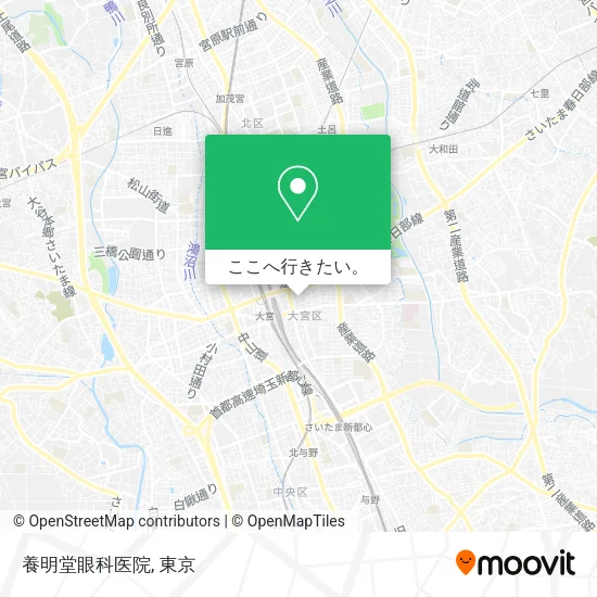 養明堂眼科医院地図