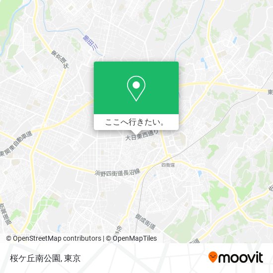 桜ケ丘南公園地図