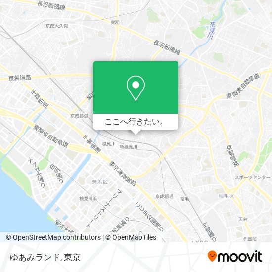 ゆあみランド地図