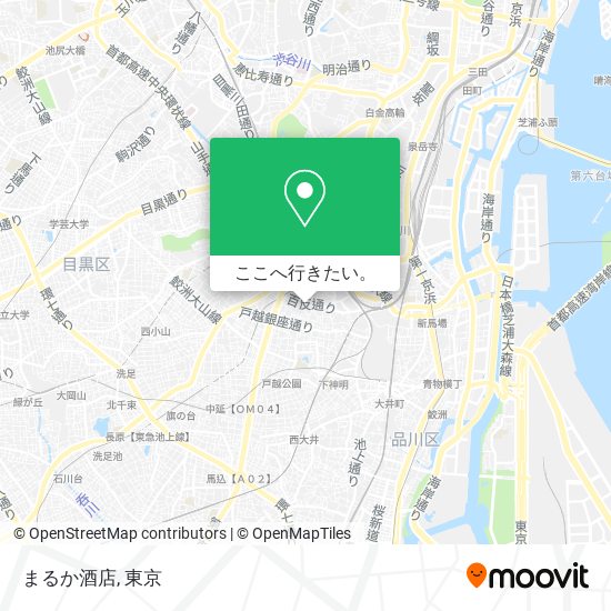まるか酒店地図