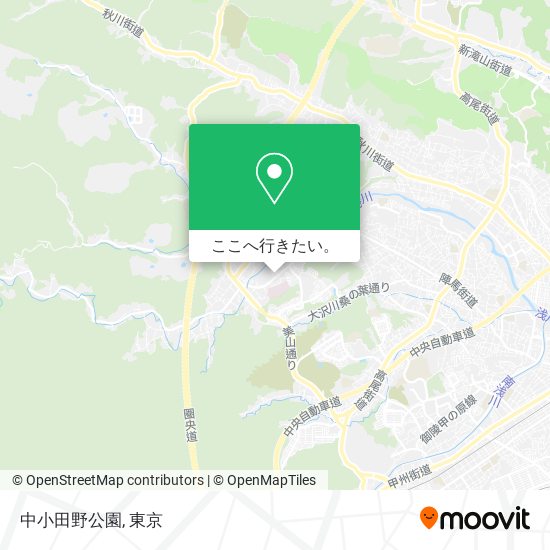 中小田野公園地図