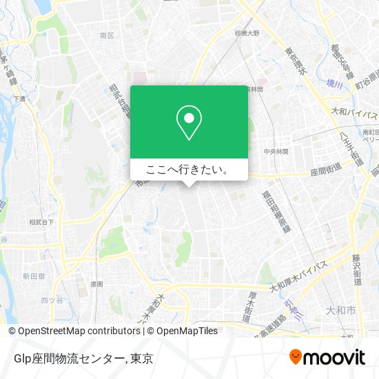 Glp座間物流センター地図