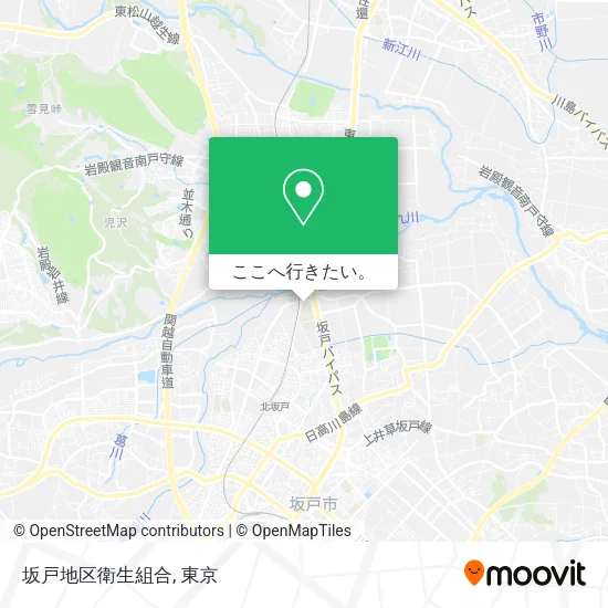 坂戸地区衛生組合地図